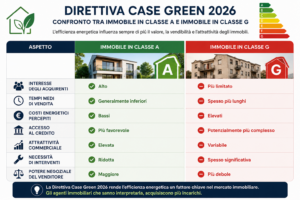 confronto classe energetica immobile direttiva case green 2026